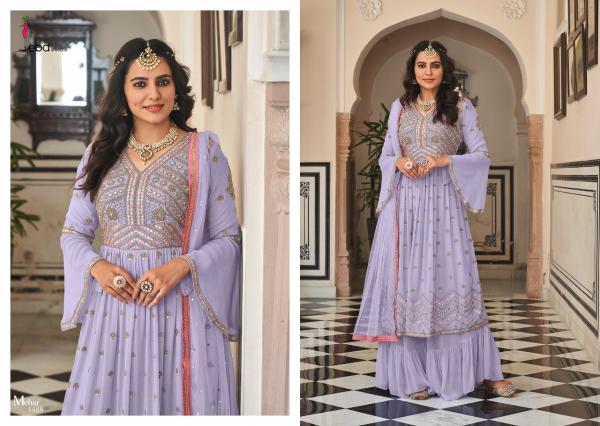 Eba Mehar 2 Georgette With Embroidery Work Salwar Kameez Collection 